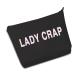 JXGZSO Lady Crap Bag Period Accessory Bag Tampon Sanitary Towel Moon Cup Pouch Gift For Woman (Lady Crap B)