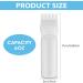 COMNICO Root Comb Applicator Bottle 6oz - Squeeze Hair Dye Oil Applicator Brush - Portable Color Dispenser - White - Buy Online on GoSupps.com