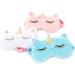 Cute Blue Trumpet Animal Eye Mask for Men and Women - 1 Count - Buy Online on GoSupps.com