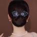 Ball Hair Clips Bun Rollers Lazy Hair Curler Rhinestone Flower Hair Clip Elegant Hair Clip For Women Bun Maker Hairpin Easy And Quick Snap Curling Tools (Type18) - Buy Online on GoSupps.com