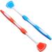 Buy Healvian 10 STK Professional Tongue Cleaning Brush | Fresh Breath & Oral Care Tools - Blue & Orange | International Shipping Available - Buy Online on GoSupps.com
