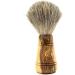 DOM Shaving Brush SIR GEORGE - Olive Wood Handle | 2 Variants | Gift Box Included | Premium Black Hair Tips - Buy Online on GoSupps.com