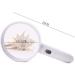 Hand-held Magnifying Glass with Lamp 20 Times 30 Times Old Man Reading Portable High-Definition High-Power Magnifier Good Times - Buy Online on GoSupps.com