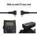 Bindpo Flash PC Sync Cable - 30cm Male to Male Cord for DSLR Camera - Buy Online on GoSupps.com