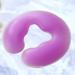 Healeved Beauty Pillow Soft Cushion Set - 2pcs U-Shaped Silicone Spa Pillows for Sleeping & Massage - Purple - Buy Online on GoSupps.com