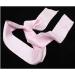 Satin Eye Mask - Soft Adjustable Sleep Mask for Travel Nap & Meditation | Pink Blindfold - Buy Online on GoSupps.com