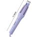 1.25 Inch Curling Iron 1 Inch Mini Curling Iron for Short Hair Auto Shut Off with 4 Temps Easy Hair Curler for Beginners Purple - Buy Online on GoSupps.com