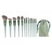 POPETPOP 1set Makeup Brush Set Loose Powder Brush Travel Makeup Brush Green Makeup Brush Concealer Brush Eye Blending Blush Brush Powder Applicator Cosmetic Beauty Tools Miss Wooden Handle