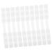Combined 10 pc masking hooks silicone mask clothes hook white face mask Extendable ear inspections mouth protection facial cover ear extension buckle for mask cord mask ears tab 14.7x1.9cm white
