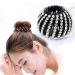 Fancyland expandable ponytail holder Strass bun maker acrylic acrylic hair below hair needles clip ladies styles girl fast volume twist hair styling hair clip one-way
