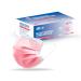 Buy EN14683 Certified 3-Layer Rose Disposable Surgical Masks - 50 Pack | Medical IIR Standard Oral Protection with BFE 98% - Buy Online on GoSupps.com