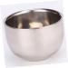 Buy Minkissy Stainless Steel Shaving Bowl & Brush Set | Men's Beard & Shave Essentials | Travel-Friendly Razor Kit - Buy Online on GoSupps.com