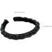 scicent Black Headband Fashion Padded Hair Band Rhinestone Headbands Crystal Head Band Wedding Hair Accessories for Women Girls Hair Decoration for Daily Wearing Make Up Party - 26803 - Buy Online on GoSupps.com