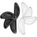 JIHUOO 20 Pairs Self-Adhesive Silicone Nose Pads for Glasses & Sunglasses - Black Eyeglass Comfort & Support - Buy Online on GoSupps.com