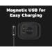  Magnetic Charging Cable for COOSPO Heart Rate Monitor HW706/HW807/HW702 | International Shipping Available  - Buy Online on GoSupps.com