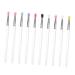 Ipetboom 10pcs Eye Shadow Brush Makeup Brush Cleaning Accessories Eye Makeup Accessory Eyes Eye Shadow Stick