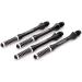 CUESOUL TERO AK7 Slim Dart Shafts Set of 3 - Black, Shaft Length 40mm - for Steel Tip and Soft Tip Darts - Buy Online on GoSupps.com