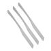 Metal Makeup Spatula Set - 3 Premium Stainless Steel Spatulas for Perfect Blending | International Shipping Available - Buy Online on GoSupps.com