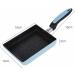 OUNONA 3 Pcs Frying Pan Japanese Tamagoyaki Pan Japanese Frying Pot Rolled Egg Pan Non- Stick Coating Pan Non Stick Omelette Pan Baking Pan Square Skillet Aluminum Alloy Steak Pan Mini 34X13CMx3pcs Random Colorx3pcs - Buy Online on GoSupps.com