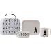 Design Letters Eat & Learn Tritan Suitcase | Children's Drinking Cups & Dishes | Perfect Gifts for Starting School - Shop Now! - Buy Online on GoSupps.com