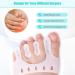 Soft Gel Toe Straightener: Hammertoe Corrector & Bunion Relief - Buy Online on GoSupps.com