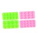 Alipis 4pcs Silicone Chocolate Mold Silicone Molds Cookie Mold DIY Molds Candy Molds Ice Cube Mold Biscuit