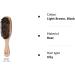 Magic Collection Hard Wave Brush Natural Boar Bristle Satin Finish Natural Wood Handle # 7720 - Buy Online on GoSupps.com