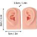 Waterproof Human Ear Model Set - 3 Pairs for Beauty Salon | Simulation Ear Model - Buy Online on GoSupps.com