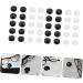 Osaladi 72 Pairs Anti-Slip Earring Covers & Holder for Glasses - Silicone Bracket Black & White - Perfect for Adults - Buy Online on GoSupps.com