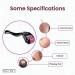 Derma Roller Hair Growth 1.5mm for Men and Women - Microneedling Scalp and Beard Roller for Skin Rejuvenation, Anti-Ageing, Hair Regeneration, Wrinkle Reduction, and Scar Treatment - Buy Online on GoSupps.com