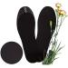 6 Pairs Bamboo Charcoal Insoles for Men & Women - Moisture Absorbing Deodorizing & Odor Eliminating (Black - Buy Online on GoSupps.com