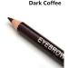 1pc Waterproof Eyebrow Pencil Double Sided Eyebrow Pencil With Brush Leopard Eyebrow Pen Smudge-proof Eye Makeup Comestic For Girl (3 Dark Brown) - Buy Online on GoSupps.com