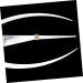 FOMIYES Microblading Ruler 2pcs Eyebrow Stencil Ruler Grooming Stencil Shaper Eyebrow Ruler Template Tool Stainless Steel - Buy Online on GoSupps.com