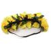 Funbase Women Yellow Rose Floral Crown Headband for Wedding & Festival - Buy Online on GoSupps.com