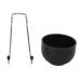 Rust Resistant Metal Soap Dish & Mustache Stand Set | Beard & Facial Care for Barber Shops - Buy Online on GoSupps.com