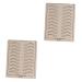 FOMIYES 12 Sheets eyebrow practice skin eyebrow microblading skin cosmetic 6 Pcsx2pcs As Shownx2pcs