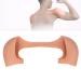 Jiawu Silicone Shoulder Pads for Men and Women Reusable One Piece Shoulder Pad Anti Slip Shoulder Enhancer for Narrow Shoulders Slip Shoulders Invisible Fake Shoulder (L) L Skin Color