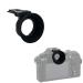 Kiwifotos Soft Silicone Extended Eyecup Eye Cup Eyepiece for Fuji Fujifilm X-S10 XS10 X-T200 XT200 Mirrorless Camera