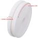 White Sew On Hook and Loop Tape Fastening - 5/8'' x 10M Nylon Fabric Tape - Buy Online on GoSupps.com