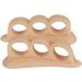 Ciwanning Toe Separator - Toe Corrector for Curled Toes & Blisters Relief - 1 Pair (White) - Buy Online on GoSupps.com