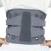 Unisex Lumbar Support Pain Relief Belt - Intervertebral Disc Back Support & Posture Correction - Steel Widened Waist Protection (Gray XXXL) - Buy Online on GoSupps.com