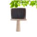 Beavorty Wooden Hairdressing Razor Brush - Soft Facial Shaving Brush for Salon Styling - Size 1 Brown - Clean & Style Hair Effectively - Buy Online on GoSupps.com