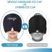 NEWGO Headache Relief Hat - Migraine Ice Cap for Tension, Sinus Pressure, Puffy Eyes - Cooling Gel & Compression - Black - Buy Online on GoSupps.com