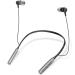 CESLIFF Rechargeable Hearing Aids, Wireless Neckband Amplifier for Seniors and Adults Noise Canceling No Whistling 2 Modes with 5 Volumes Control, Color Silver Grey