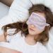 4 Pcs Silk Sleeping Eye Mask Set with Ear Plugs - Smooth Satin Blindfold for Women, Men, Travel, Nap - Light Purple - Buy Online on GoSupps.com