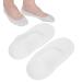 Breathable Non-Slip Silicone Foot Protector - White Large Size - Soft Silicone Socks for Foot Care - Buy Online on GoSupps.com