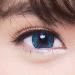 Matlens EOS Colored Contact Lenses - Blue II -3.0 Diopters Includes 2 Lenses Case & 50ml Care Solution - Perfect for Stylish Vision - Buy Online on GoSupps.com