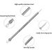 9 in 1 Pimple Popper Tool Kit - Blackhead Extractor & Comedone Remover for Nose & Face - Includes PU Bag - Buy Online on GoSupps.com