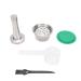 KIT DE CAPSULE DE CAF R UTILISABLE EN ACIER INOXYDABLE POUR UNE EXP RIENCE DE BRASSAGE PERSONNALIS E