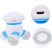 Beavorty 1Stk Electric Hand & Shoulder Massager Vibrating Back Massage Roller & Multifunctional Tool for Office Relief | 9.5x9.5cm Blue - Buy Online on GoSupps.com